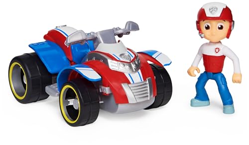 PAW PATROL, Rettungs-Quad mit Ryder-Figur (Sustainable Basic Vehicle/Basis Fahrzeug), Spielzeug für Kinder ab 3 Jahren von PAW PATROL