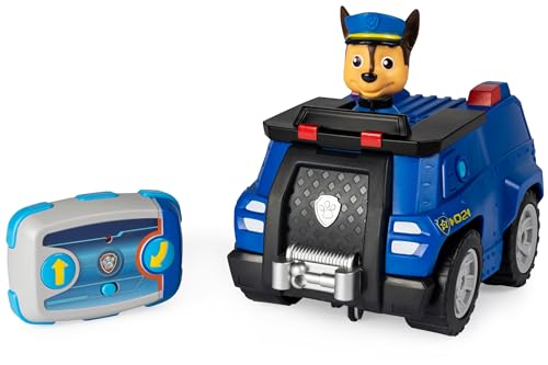 PAW Patrol Chases ferngesteuertes Polizeiauto mit Fernbedienung, Spielzeug für Kinder ab 3 Jahren, Batteriebetrieben von PAW PATROL