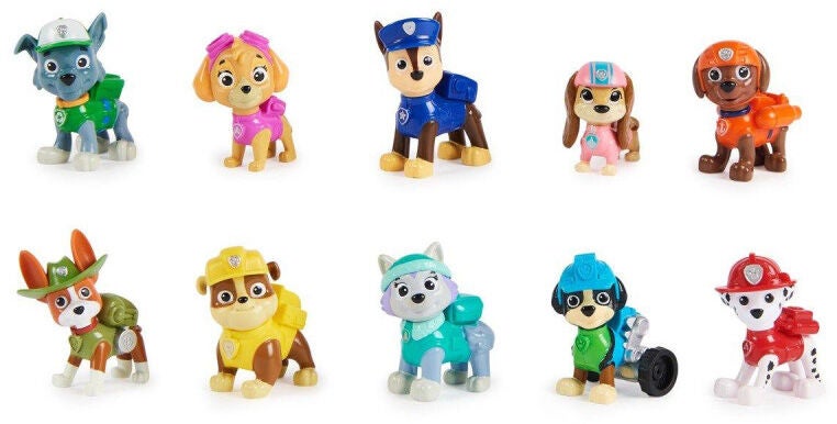 Paw Patrol Figuren Celebration 10er-Pack von Paw Patrol