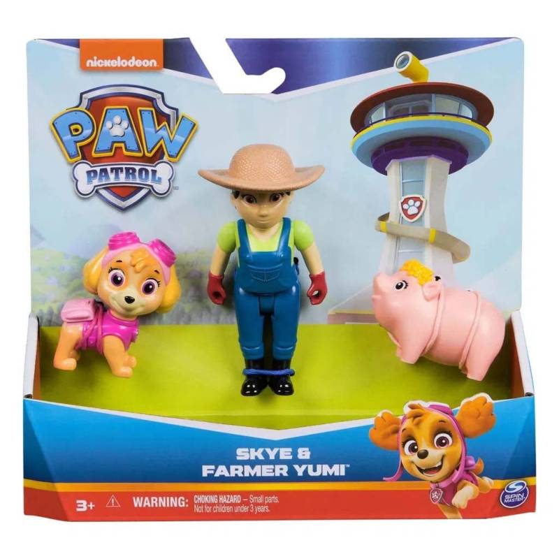 Paw Patrol Hero Pup Set Farmer Yumi und Skye von Paw Patrol