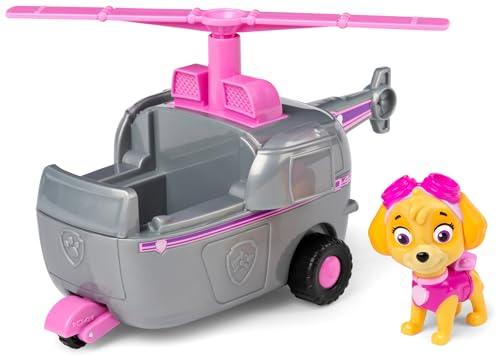 Paw Patrol, Helikopter mit Skye-Figur (Sustainable Basic Vehicle/Basis Fahrzeug), Spielzeug für Kinder ab 3 Jahren von PAW PATROL