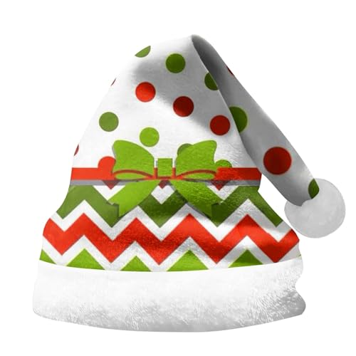 Nikolausmützen, Lustig Nikolausmütze Erwachsene Lang Weihnachts Mütze - Nikolausmütze Plüsch Weihnachtsmann Mütze Kostüm Weihnachtszubehör Santa Hat Für Herren Damen Hellviolett von Pdakieyxnd