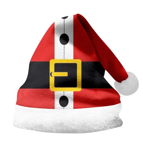 Nikolausmützen Für Erwachsene, Lustig Nikolausmütze Erwachsene Lang Weihnachts Mütze - Nikolausmütze Plüsch Weihnachtsmann Mütze Kostüm Weihnachtszubehör Santa Hat Für Herren Damen Himmelblau von Pdakieyxnd