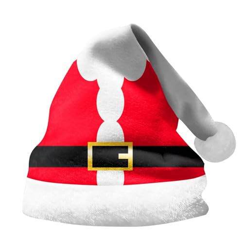 Pdakieyxnd Santa Baby, Lustig Nikolausmütze Erwachsene Lang Weihnachts Mütze - Nikolausmütze Plüsch Weihnachtsmann Mütze Kostüm Weihnachtszubehör Santa Hat Für Herren Damen Grün von Pdakieyxnd