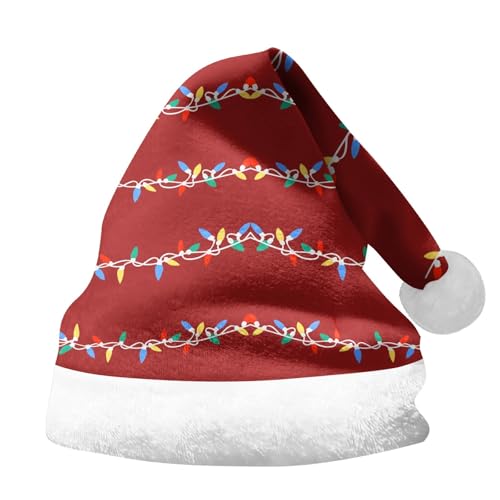 Pdakieyxnd Santa Baby, Lustig Nikolausmütze Erwachsene Lang Weihnachts Mütze - Nikolausmütze Plüsch Weihnachtsmann Mütze Kostüm Weihnachtszubehör Santa Hat Für Herren Damen Hellrosa von Pdakieyxnd