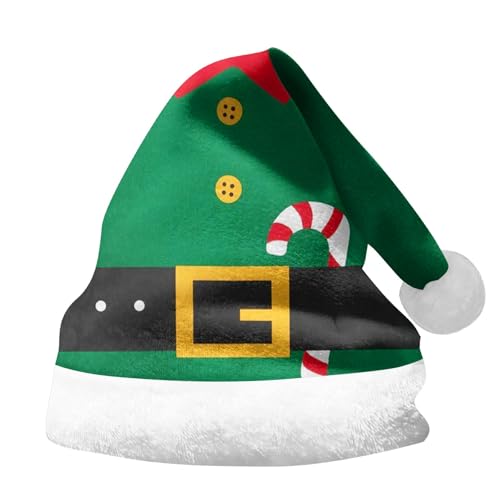 Weihnachtsmütze Lang, Lustig Nikolausmütze Erwachsene Lang Weihnachts Mütze - Nikolausmütze Plüsch Weihnachtsmann Mütze Kostüm Weihnachtszubehör Santa Hat Für Herren Damen Dunkelviolett von Pdakieyxnd