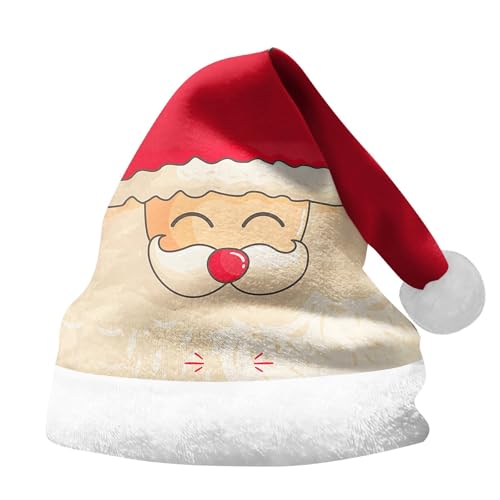 Sale Angebote, Lustig Nikolausmütze Erwachsene Lang Weihnachts Mütze - Nikolausmütze Plüsch Weihnachtsmann Mütze Kostüm Weihnachtszubehör Santa Hat Für Herren Damen Heißes Rosa von Pdakieyxnd