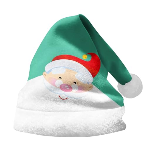 Sale Angebote, Lustig Nikolausmütze Erwachsene Lang Weihnachts Mütze - Nikolausmütze Plüsch Weihnachtsmann Mütze Kostüm Weihnachtszubehör Santa Hat Für Herren Damen Hellrosa von Pdakieyxnd