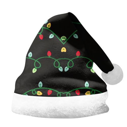 Weihnachtsmütze Lang, Lustig Nikolausmütze Erwachsene Lang Weihnachts Mütze - Nikolausmütze Plüsch Weihnachtsmann Mütze Kostüm Weihnachtszubehör Santa Hat Für Herren Damen Rosa von Pdakieyxnd