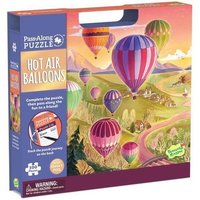 Pass Along Puzzle - Hot Air Balloons von Peaceable Kingdom