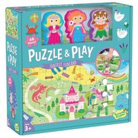 Puzzle and Play - Fantasy von Peaceable Kingdom