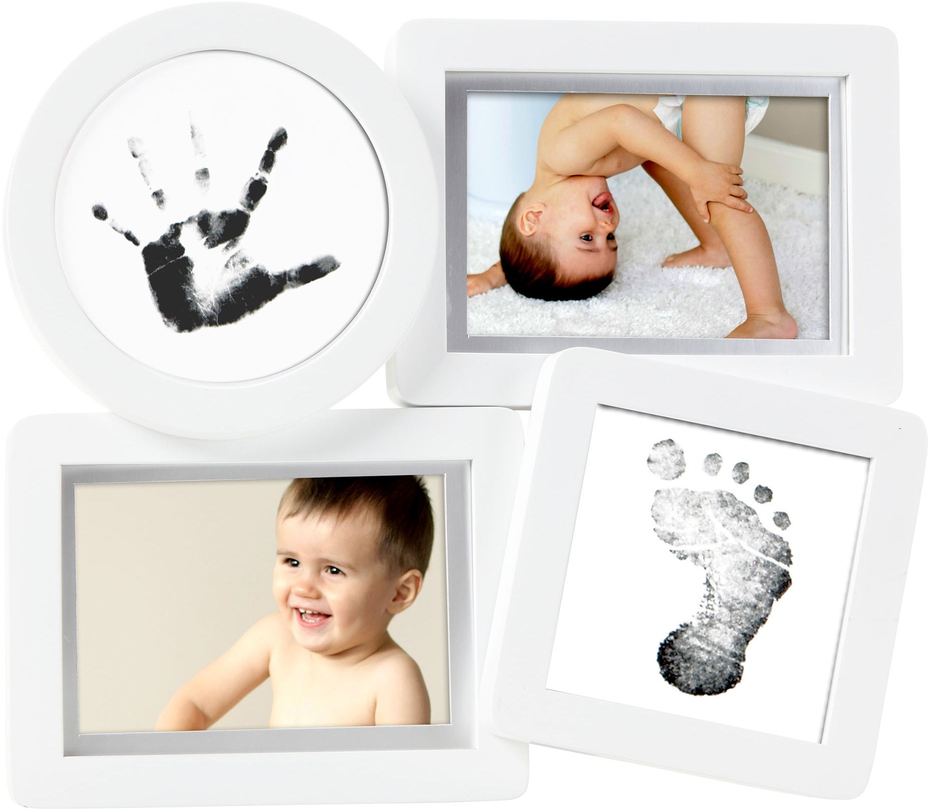 Pearhead Babyprints Collage Rahmen, Weiß von Pearhead