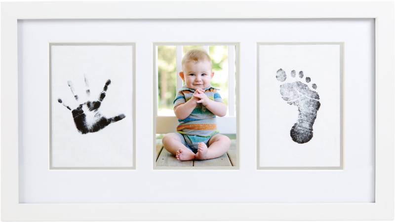 Pearhead Babyprints Fotorahmen Tinte, Weiß von Pearhead