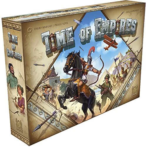 Pearl Games Time of Empires | Brettspiel | Alter 12+ | 2–4 Spieler | über 60 Minuten Spieldauer von Pearl Games