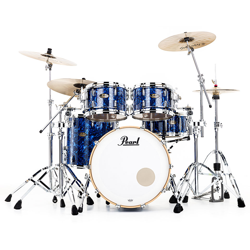 Pearl Master Maple Gum MMGC924XSP-L/C418 Blue Abalone 22" Shell Set von Pearl