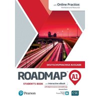 Roadmap A1 German edition Students' Book and eBook, with Online Practice, Digital Resources & Mobile App von Pearson Studium