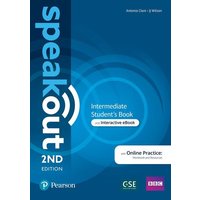 Speakout 2ed Intermediate Student's Book & Interactive eBook with MyEnglishLab & Digital Resources Access Code von Pearson Education Limited