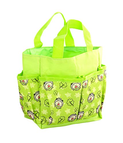 Pebaro GAR2 Nylontasche für Garten-Set zum Aufbewahren von Gartengeräten, Gartenwerkzeuge, grün, Gartenarbeit, Junior-Gärtner, Geschenkidee für Kinder von Pebaro