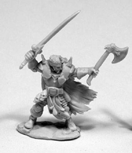 Pechetruite 1 x Boris MINGLA Evil Warlord - Reaper Bones Miniature zum Rollenspiel Kriegsspiel - 77406 von Pechetruite