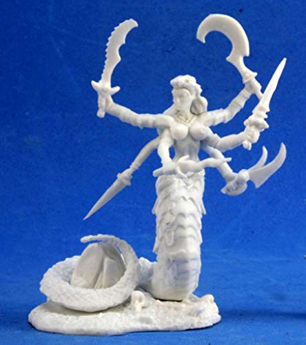 Pechetruite 1 x AVUKAVALI Serpent Demon - Reaper Bones Miniature zum Rollenspiel Kriegsspiel - 77393 von Pechetruite