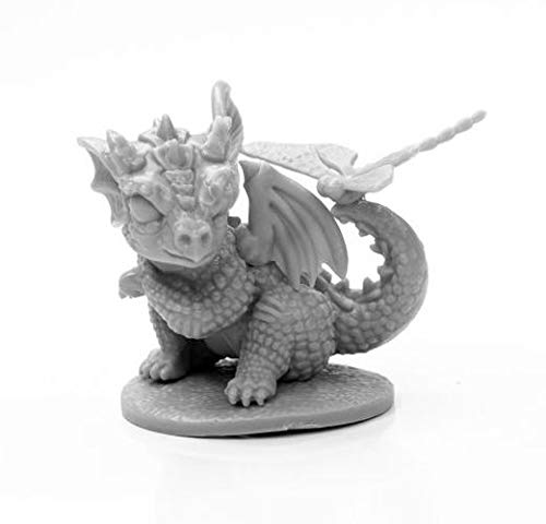 Pechetruite 1 x Annoyed Rocky Mini Dragon - Reaper Bones Miniature zum Rollenspiel Kriegsspiel - 77921 von Buosha