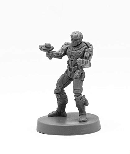 Pechetruite 1 x Blood Nebula Mercenary Chronoscope - Reaper Bones Miniature zum Rollenspiel Kriegsspiel - 49017 von Pechetruite