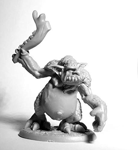 Pechetruite 1 x CAVE Troll - Reaper Bones Miniature zum Rollenspiel Kriegsspiel - 77704 von Pechetruite