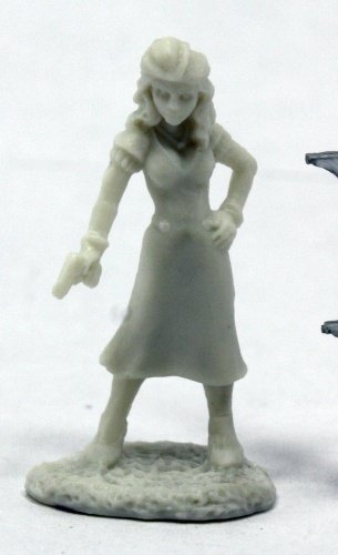 Pechetruite 1 x DEALANDS Noir : Femme Fatale - Reaper Bones Miniature zum Rollenspiel Kriegsspiel - 91011 von coinos