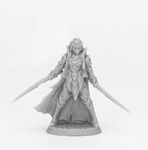 Pechetruite 1 x Dark ELF Elite - Reaper Bones Miniature zum Rollenspiel Kriegsspiel - 44074 von Pechetruite