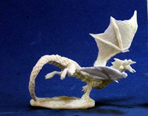 Pechetruite 1 x Dragon HATCHLING Black - Reaper Bones Miniature zum Rollenspiel Kriegsspiel - 77273 von Reaper