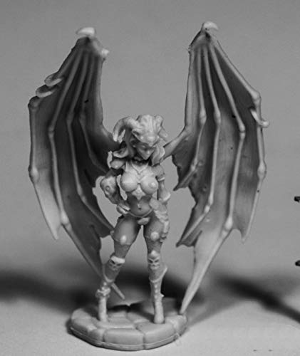 Pechetruite 1 x EILLUVASHETH Queen Succubus - Reaper Bones Miniature zum Rollenspiel Kriegsspiel - 77496 von ZYZYZK