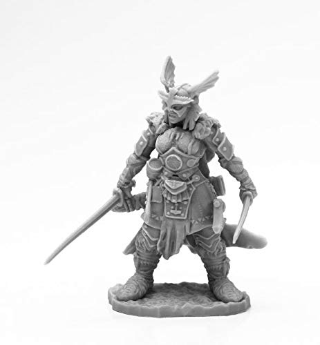 Pechetruite 1 x Frost Giant Heroine - Reaper Bones Miniature zum Rollenspiel Kriegsspiel - 44123 von Pechetruite