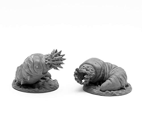 Pechetruite 1 x Giant MAGGOTS - Reaper Bones Miniature zum Rollenspiel Kriegsspiel - 44105 von Pechetruite