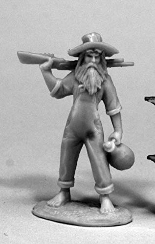 Pechetruite 1 x Hillbilly - Reaper Bones Miniature zum Rollenspiel Kriegsspiel - 80071 von Pechetruite