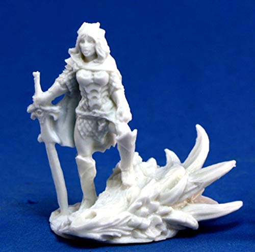 Pechetruite 1 x JANAN Dragon Slayer- Reaper Bones Miniature zum Rollenspiel Kriegsspiel - 77039 von Pechetruite