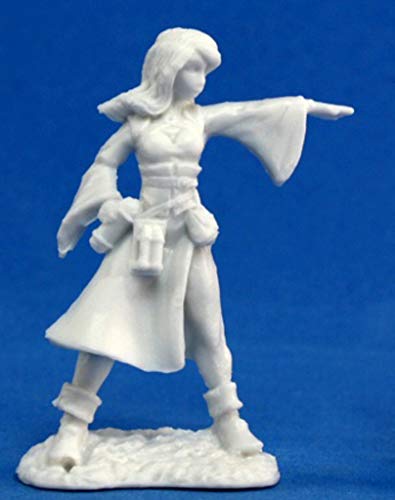 Pechetruite 1 x Juliette Sorceress - Reaper Bones Miniature zum Rollenspiel Kriegsspiel - 77057 von Reaper