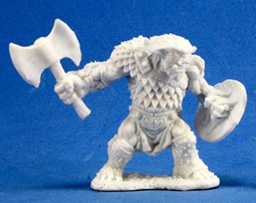 Pechetruite 1 x KEEG Chasseur Bugbear - Reaper Bones Miniature zum Rollenspiel Kriegsspiel - 77233 von Reaper