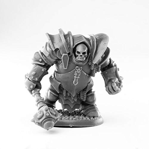 Pechetruite 1 x MAGGOTCROWN OGRE Juggernaut - Reaper Bones Miniature zum Rollenspiel Kriegsspiel - 44011 von Pechetruite