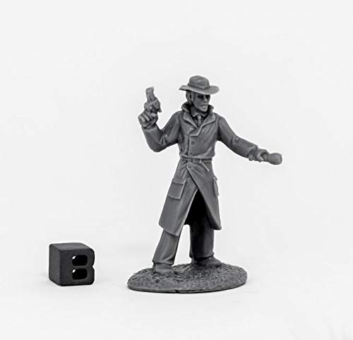 Pechetruite 1 x MAX Graves Pulp ERA Investigator - Reaper Bones Miniature zum Rollenspiel Kriegsspiel - 80067 von Buosha