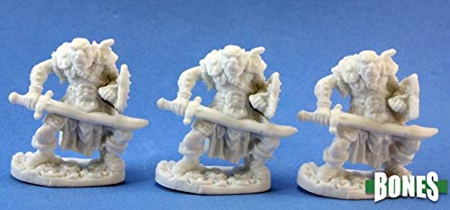 Pechetruite 1 x ORC Swordmen - Reaper Bones Miniature zum Rollenspiel Kriegsspiel - 77019 von Reaper