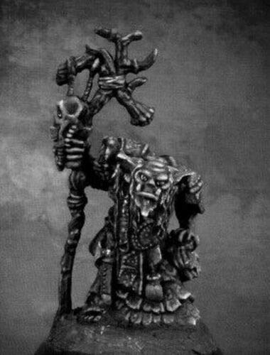 Pechetruite 1 x SURKAR ORC Shaman - Reaper Bones Miniature zum Rollenspiel Kriegsspiel - 44004 von Pechetruite