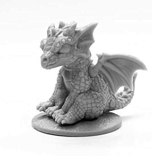 Pechetruite 1 x Scheming Rocky Mini Dragon - Reaper Bones Miniature zum Rollenspiel Kriegsspiel - 77920 von Pechetruite