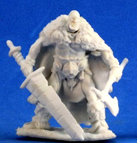 Pechetruite 1 x THUND BLOODWRACK Barbarian - Reaper Bones Miniature zum Rollenspiel Kriegsspiel - 77199 von Reaper