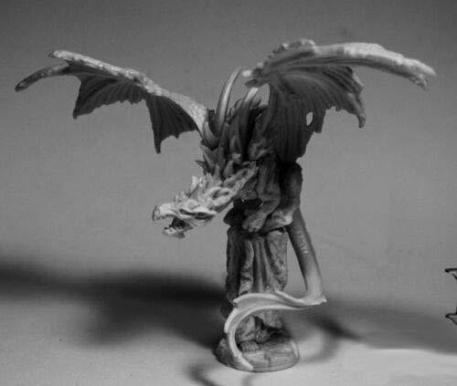 Pechetruite 1 x Temple Dragon - Reaper Bones Miniature zum Rollenspiel Kriegsspiel - 77503 von Reaper