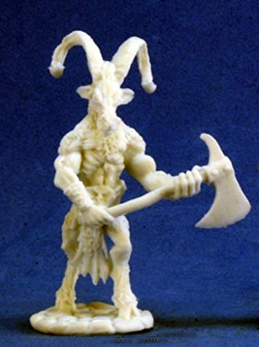 Pechetruite 1 x Warrior BEASTMAN v2 - Reaper Bones Miniature zum Rollenspiel Kriegsspiel - 77253 von Reaper