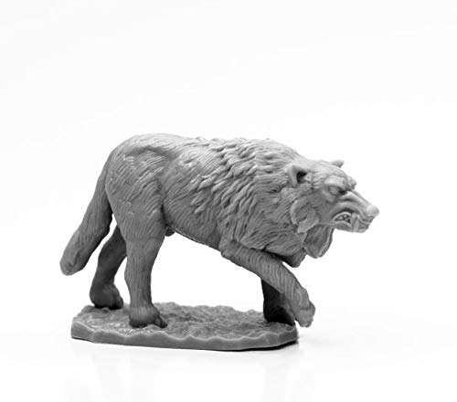 Pechetruite 1 x Winter Wolf - Reaper Bones Miniature zum Rollenspiel Kriegsspiel - 44125 von Pechetruite