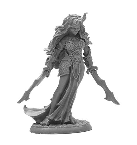 Pechetruite 1 x ZIBA Female EFREETI - Reaper Bones Miniature zum Rollenspiel Kriegsspiel - 44003 von Buosha