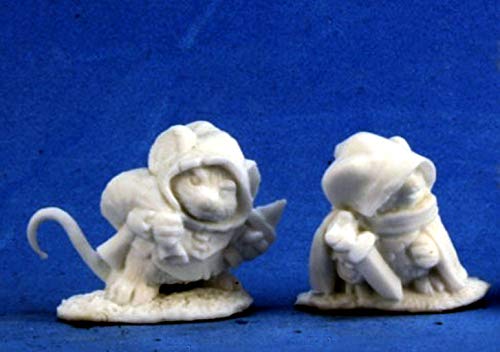 Pechetruite 2 x MOUSELING Thief and Assassin - Reaper Bones Miniature zum Rollenspiel Kriegsspiel - 77287 von Pechetruite