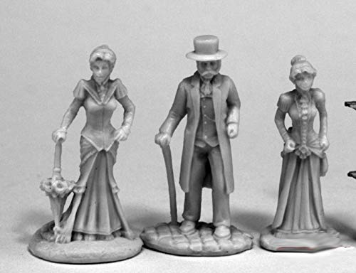 Pechetruite 3 x VICTORIANS - Reaper Bones Miniature zum Rollenspiel Kriegsspiel - 80068 von Pechetruite