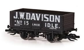 Peco - TT:120 Gauge - 7 Plank Open Wagon - J.W. Davison Livery (TTR-7021P) von Peco